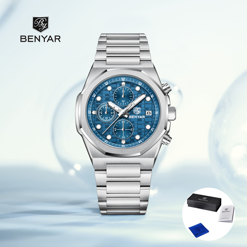 Luxury Watch Men - 2025 Yeni BENYAR Erkek Saatleri Lüks
