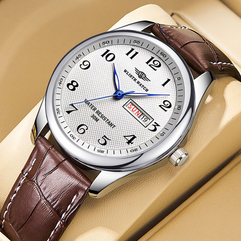 Luxury Watch With Arabic Numerals - WLISTH Lüks Marka erkek saati Quartz