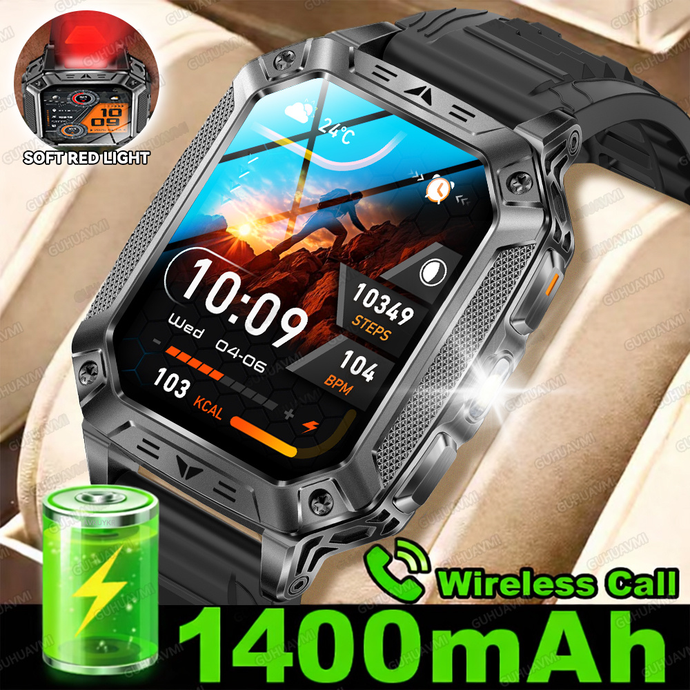 Gmt Dual Timezone Watch - 2026 Yeni Ultra 1400mAh Pil Akıllı