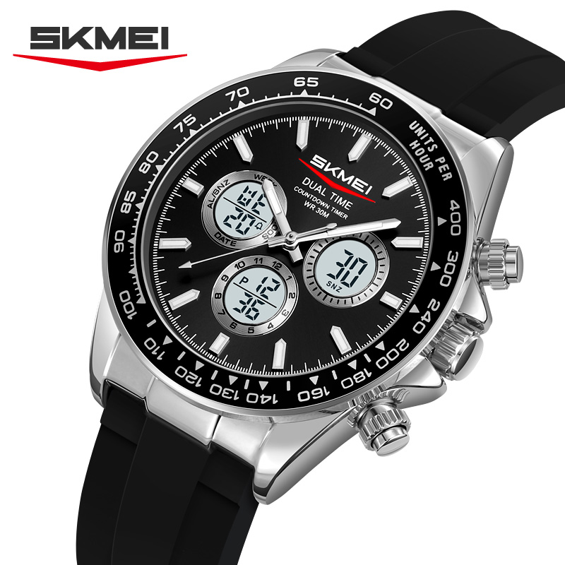 Open Heart Watch - SKMEI 2505 İş Lüks Erkekler Kuvars