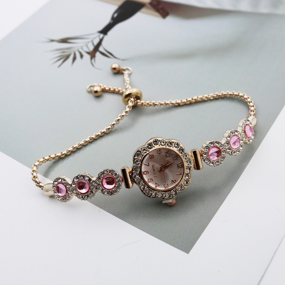 Open Heart Watch - Moda Taklidi Kadın Kuvars İzle Çiçekler