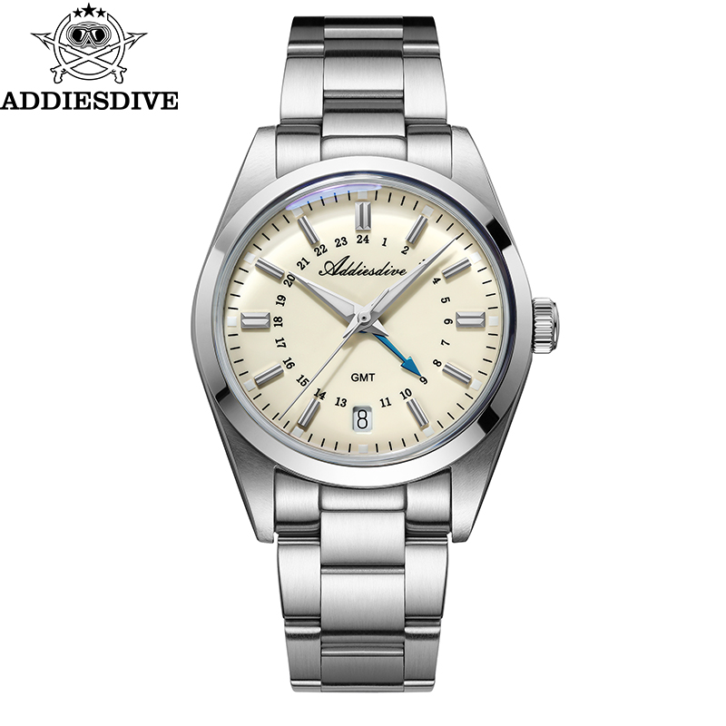 Luxury Watch With Bracelet - ADDIESDIVE Sıcak Marka 36mm Lüks GMT