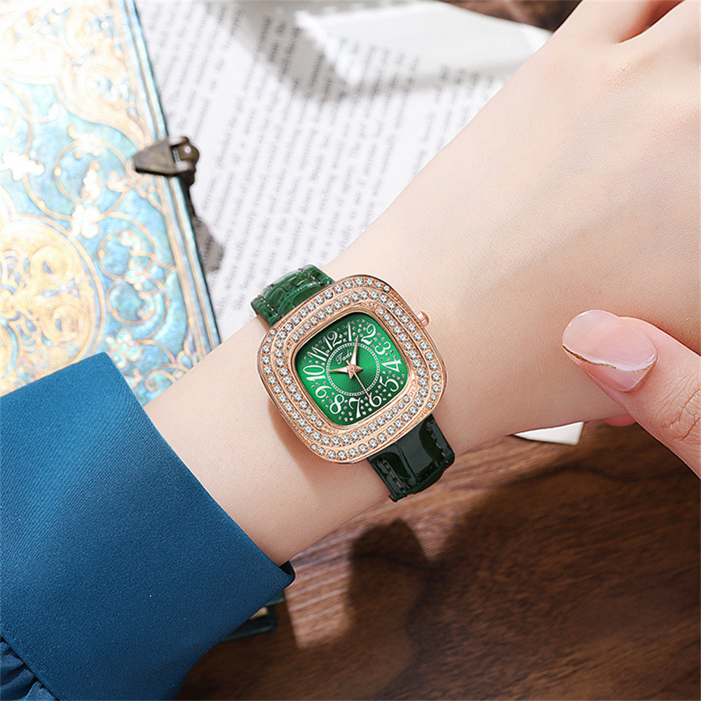 Moda tam yıldız lüks bayanlar  - Luxury Watch With Arabic Numerals incelemesi ve fiyatı