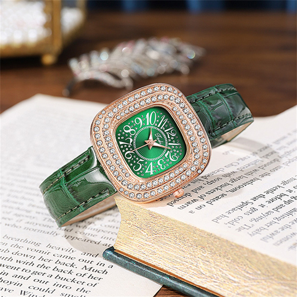 Moda tam yıldız lüks bayanlar  - Luxury Watch With Arabic Numerals incelemesi ve fiyatı
