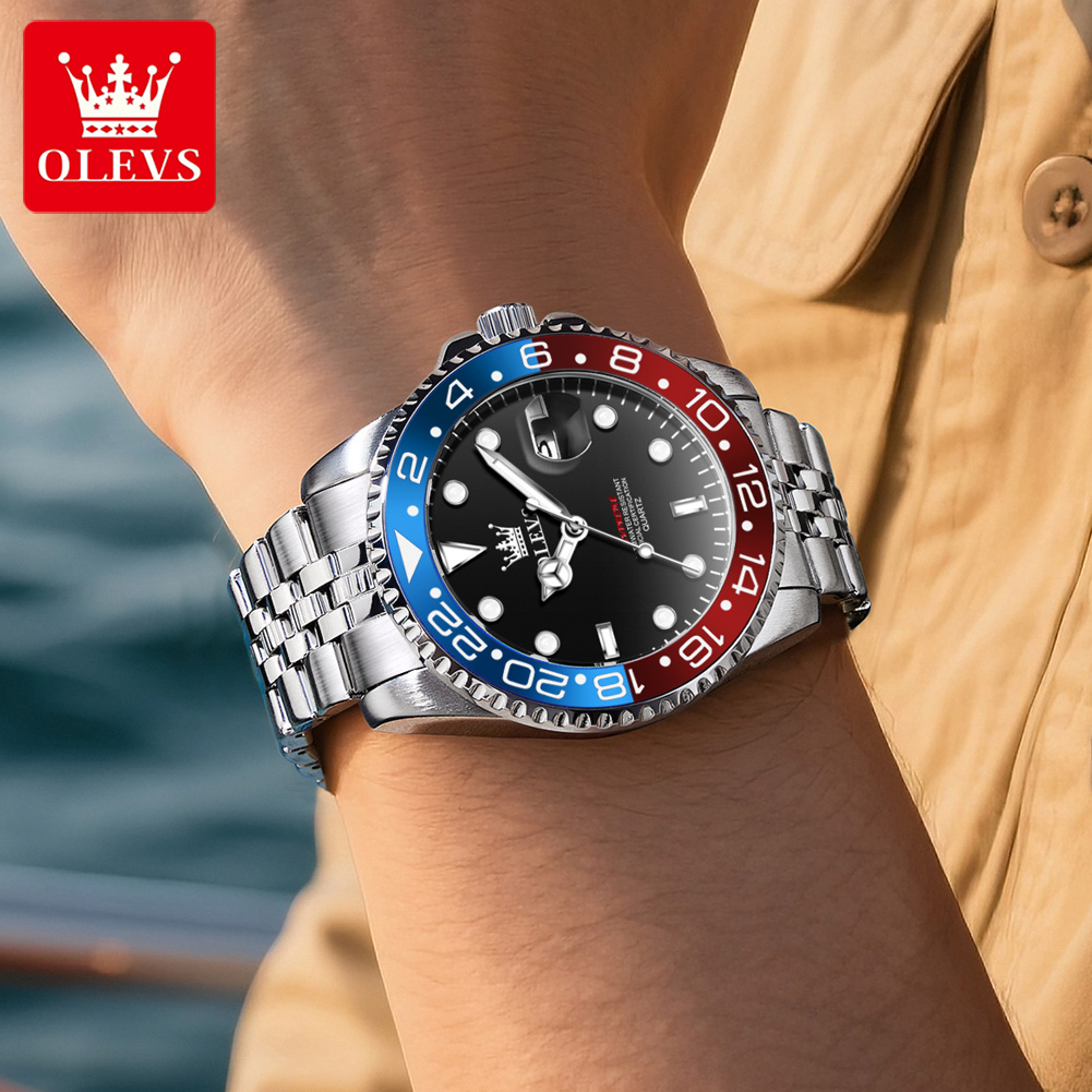 OLEVS 5657 Orijinal Marka Erke - Luxury Watch Men incelemesi ve fiyatı