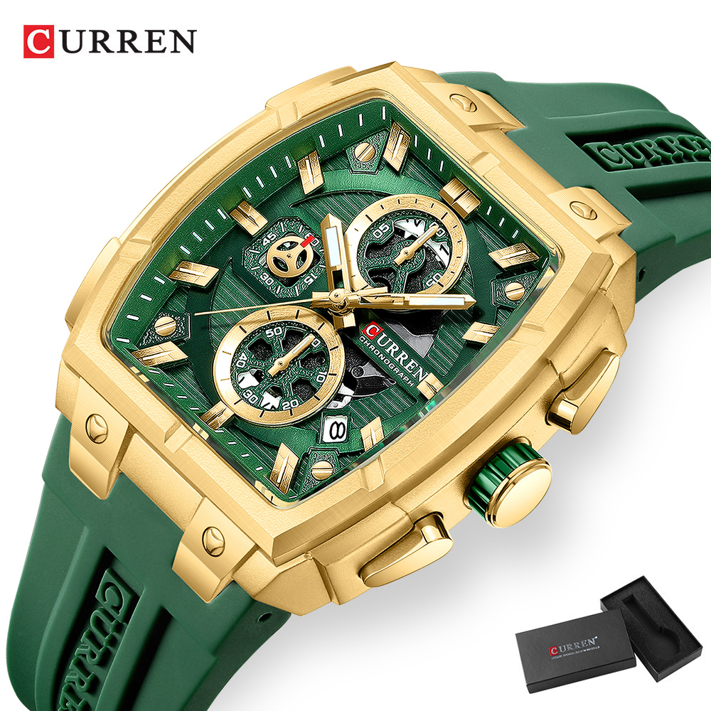 CURREN Lüks Vintage Erkek Spor - Luxury Watch With Bracelet incelemesi ve fiyatı