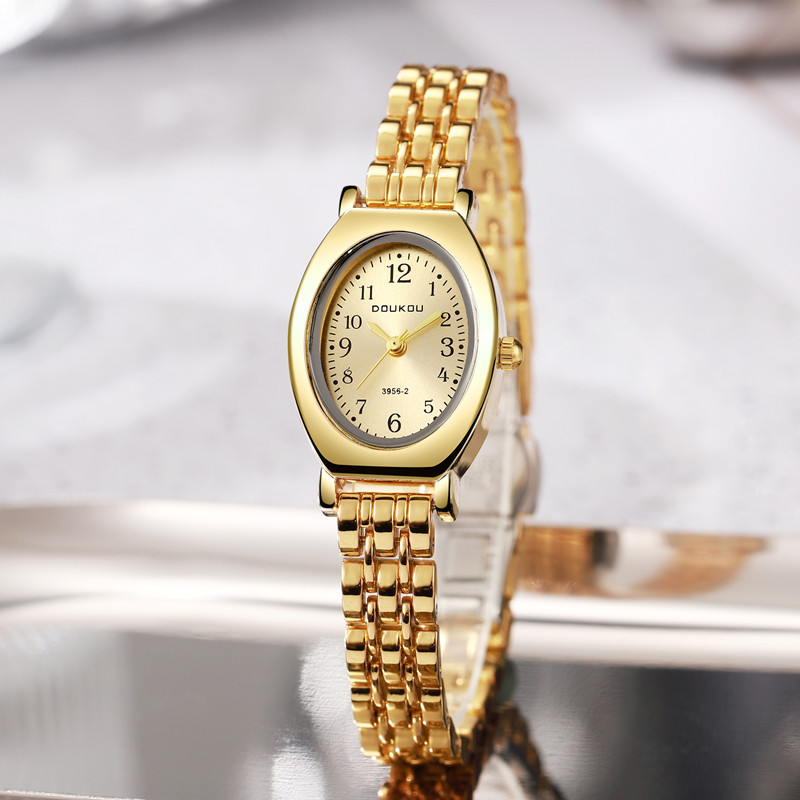 Sıcak Satış Altın Saat Oval Ar - Luxury Watch With Arabic Numerals incelemesi ve fiyatı