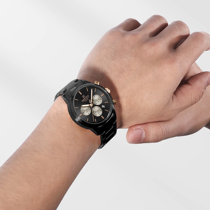 NAVIFORCE Erkek Kuvars Kronogr - Luxury Watch With Bracelet incelemesi ve fiyatı