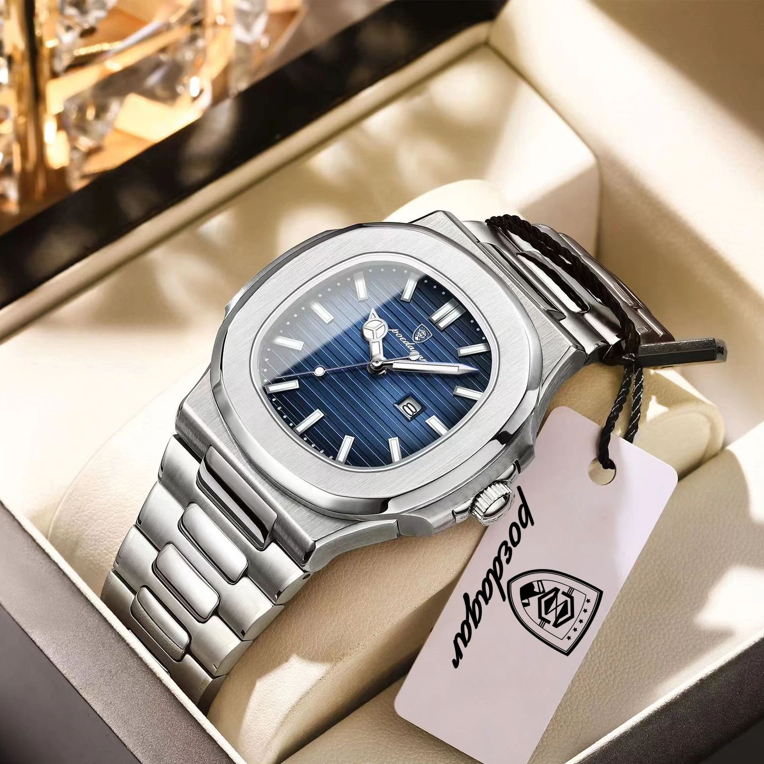 POEDAGAR Günlük Çift Saati Su  - Open Heart Watch incelemesi ve fiyatı