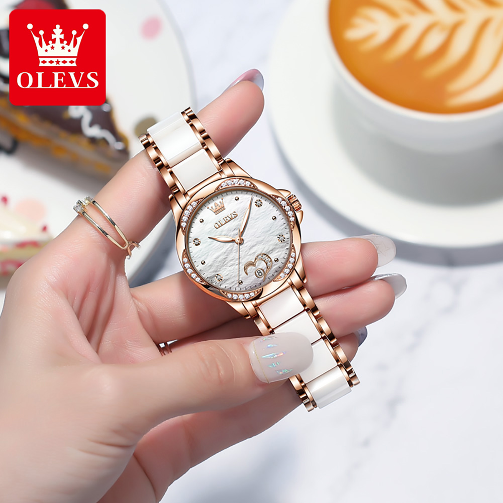 OLEVS 6631 Otomatik Mekanik Ka - Open Heart Watch incelemesi ve fiyatı