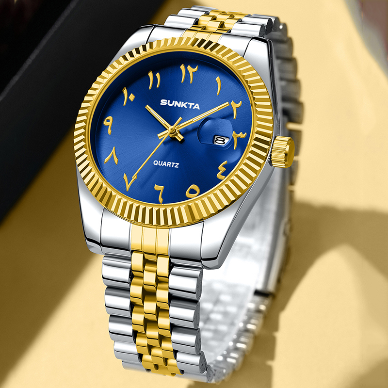 SUNKTA Üst Marka Lüks kadın Ku - Luxury Watch With Arabic Numerals incelemesi ve fiyatı