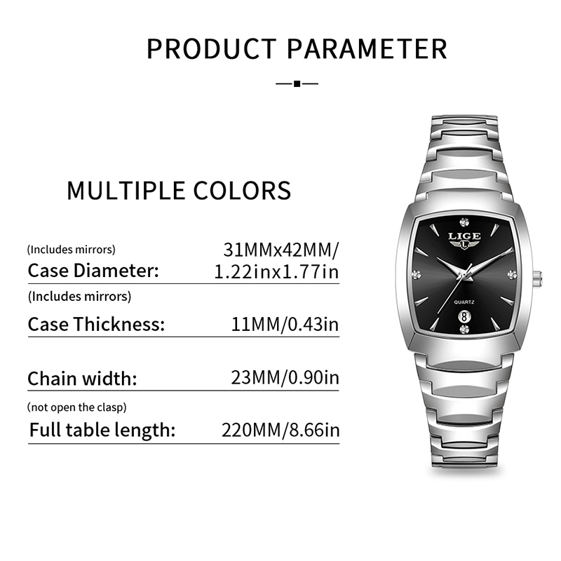 LIGE İzle kadın İş Lüks Bayanl - Luxury Watch With Bracelet incelemesi ve fiyatı