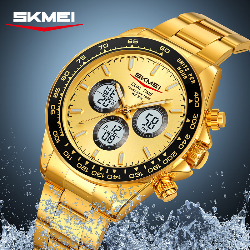 SKMEI 2505 İş Lüks Erkekler Ku - Open Heart Watch incelemesi ve fiyatı