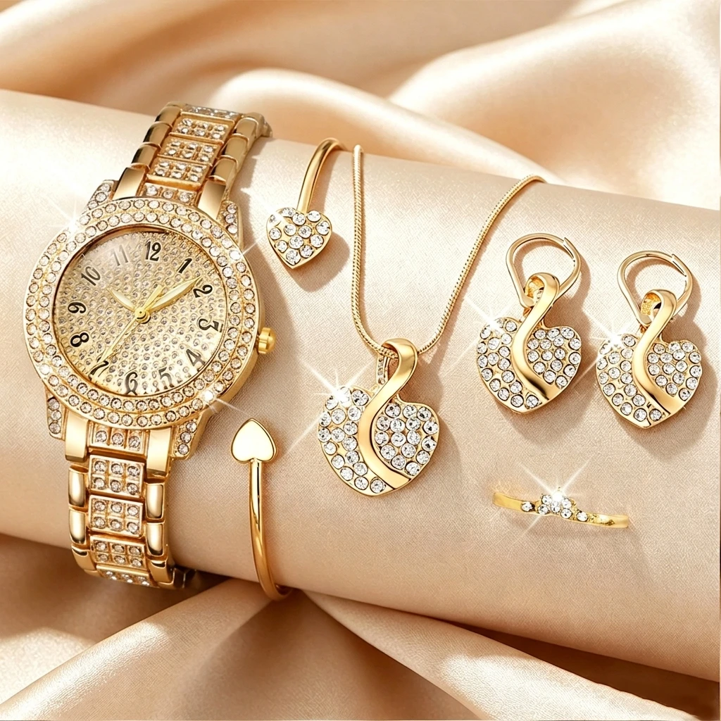 6 adet moda taklidi kadın izle - Open Heart Watch incelemesi ve fiyatı