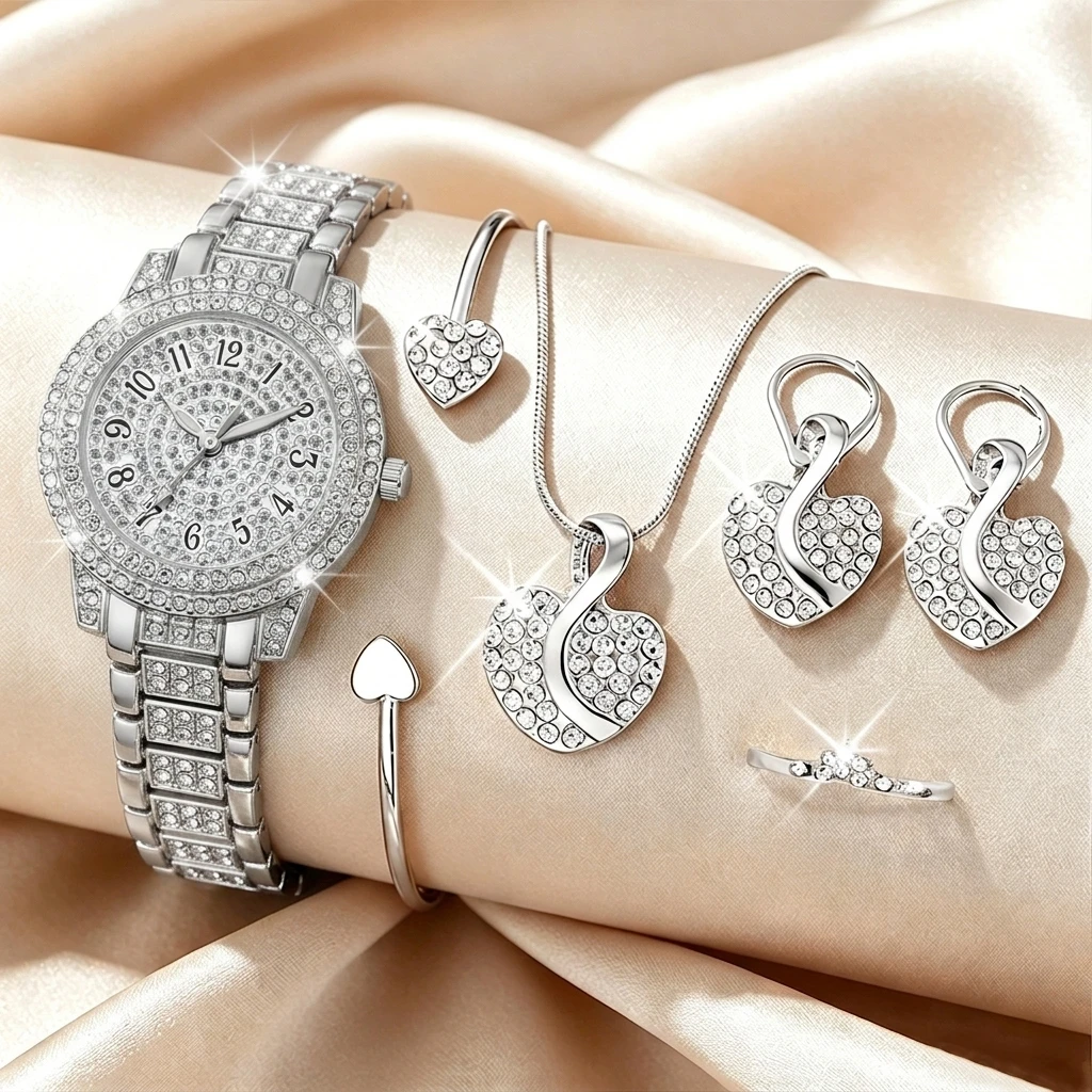 6 adet moda taklidi kadın izle - Open Heart Watch incelemesi ve fiyatı