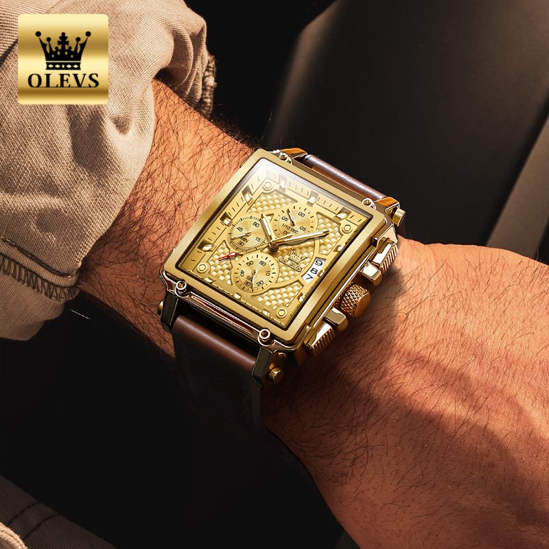 OLEVS Marka Erkek Saatleri Su  - Luxury Watch Men incelemesi ve fiyatı