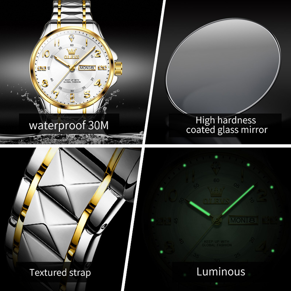 OLEVS Marka orijinal kol saati - Luxury Watch With Arabic Numerals incelemesi ve fiyatı