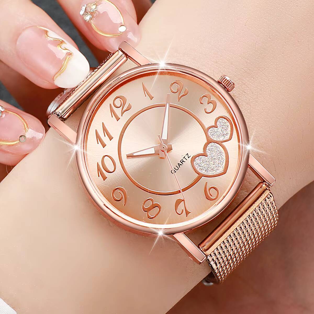 1/3 adet moda kalp kadranlı ka - Open Heart Watch incelemesi ve fiyatı